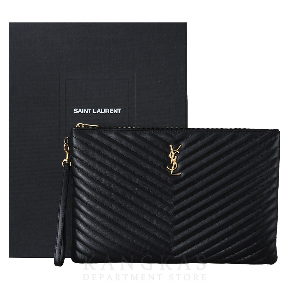 Yves Saint Laurent(USED)생로랑 440222 모노그램 다큐먼트 클러치